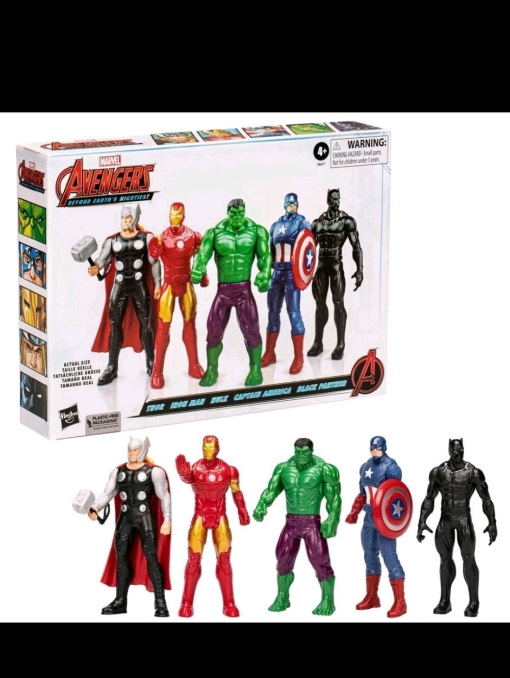 Marvel Avengers: Beyond Earth's Mightiest Action Figure Set - 5pk